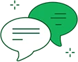 speech bubbles icon